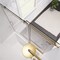 Anzzi Raymore 60 in. x 62 in. Frameless Sliding Tub Door in Brushed Gold SD-AZ8080-01BG - alternate 5